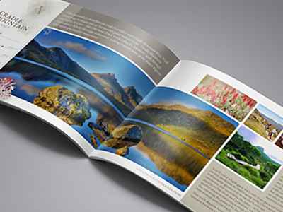 brochure design great walks of tasmania