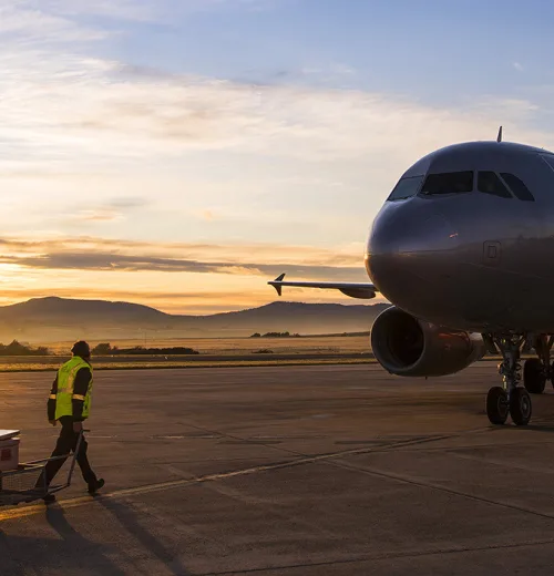 Launceston airport Bk 9