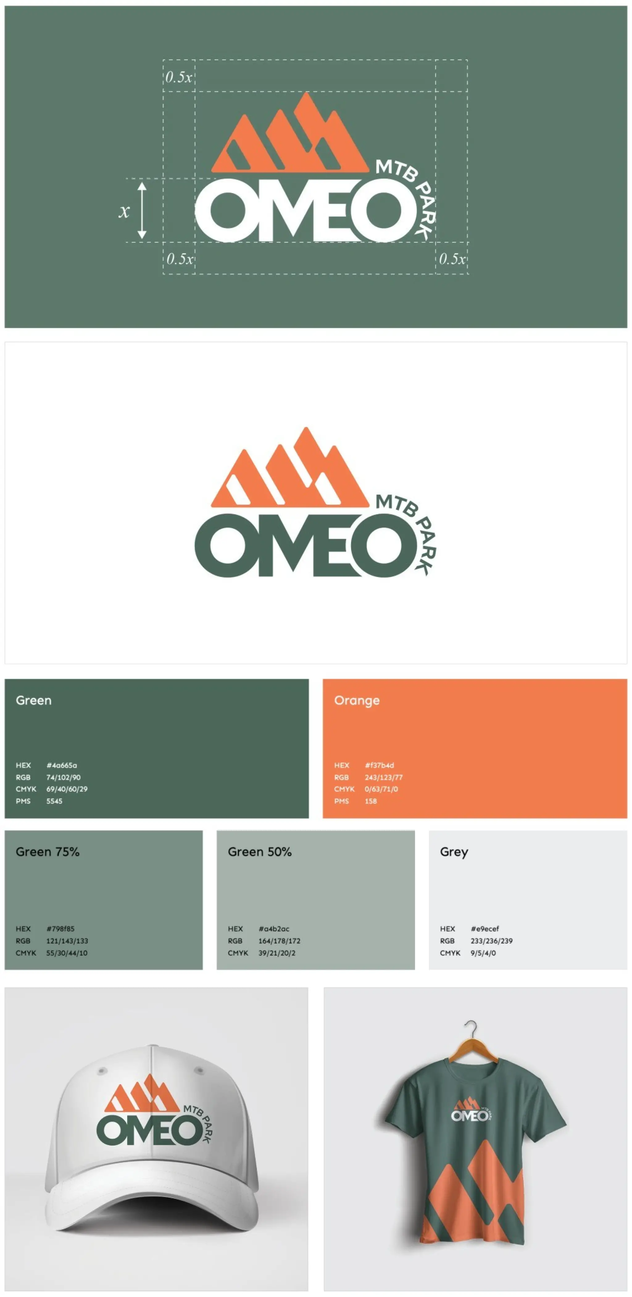 Walker designs omeo branding style