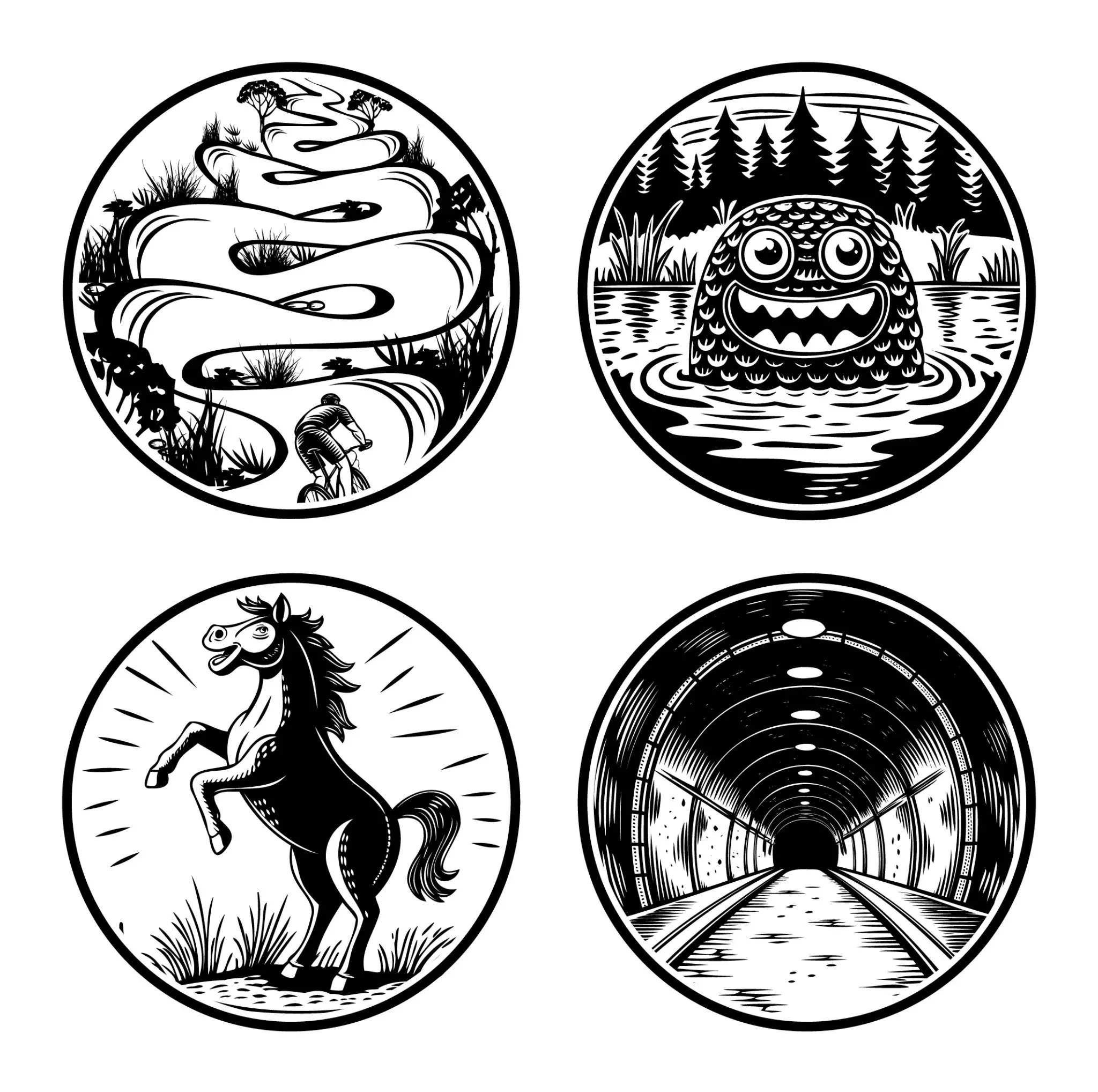 Walker designs omeo trail icons 2